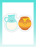 Milk & Honey | STICKER