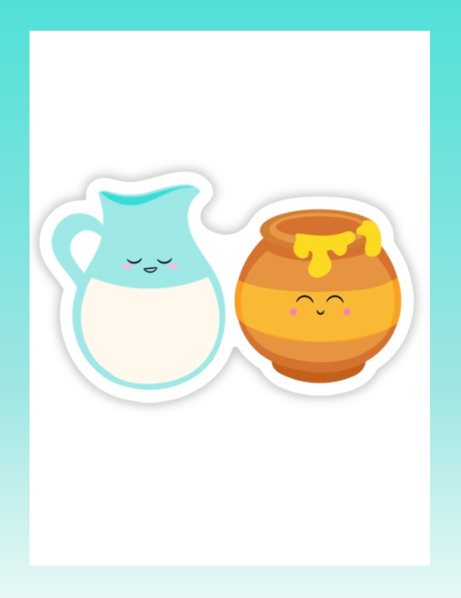 Milk & Honey | STICKER
