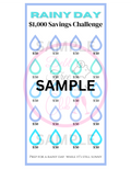 Emergency Fund $1000 Savings Challenge | Instant Download
